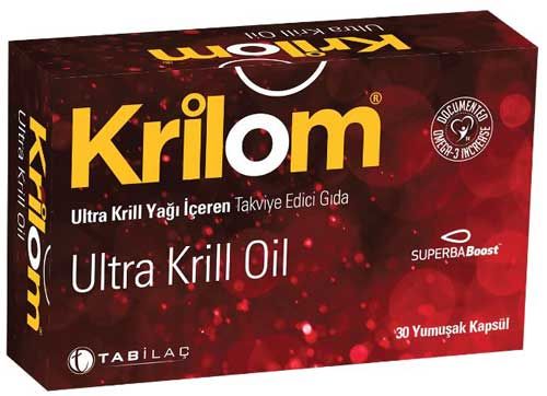 Krilom Ultra Krill Oil Yumuşak Kapsül